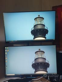 2 Monitor 27" ASUS VA27EHE + HP 27mx – Full HD