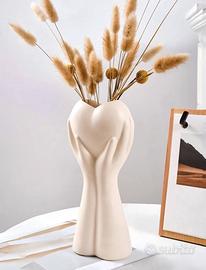 Vaso design moderno in resina - stile minimal