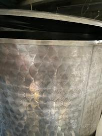 Cisterna in acciaio inox 5 quintali
