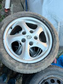 Cerchi e gomme porsche 17 pollici