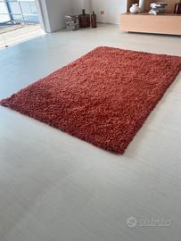 Tappeto moderno arancione
