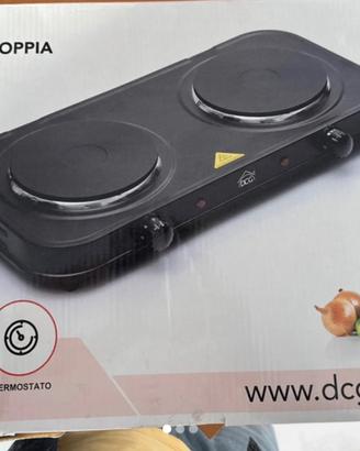 Piastra doppia elettrica
