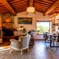 Villa con piscina e parco privato
