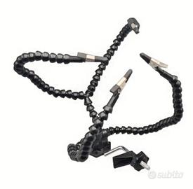 Stazione saldante supporto flessibile a tre bracci