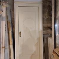 12 porte interne in legno nuove con telai