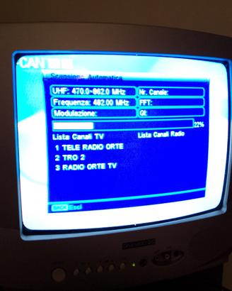 TV Daewoo 14 - retrogaming