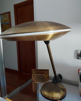 Lampada e portalettere in ottone massiccio Ventana