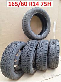 gomme invernali 165/60 R14 75H con cerchio Picanto