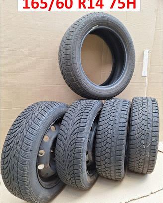 gomme invernali 165/60 R14 75H con cerchio Picanto