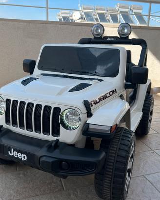 Jeep Wrangler Rubicon Elettrica per Bambini 12V