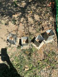 Staffa a bicchiere  palo legno