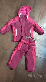 tuta sci 3 anni