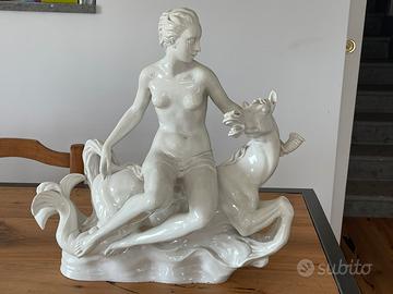 Scultura Art Decò ceramica, autore Mario Bandini