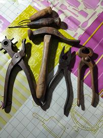 attrezzi da calzolaio