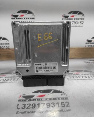 Centralina motore ecu bmw e66 2008 7808222 0281014