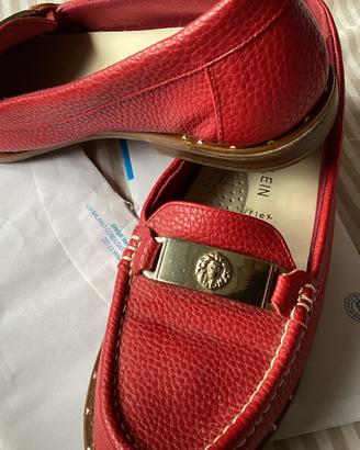 Bellisimi mocassini rossi Anne Klein