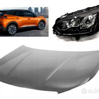 Peugeot 2008 musata airbag cofano parafango box 19