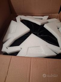 4 CERCHI NUOVI DA 19 E 4 GOMME USATE 225 40 