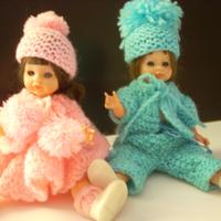 Bambole anni 70 coppia