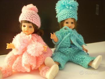 Bambole anni 70 coppia