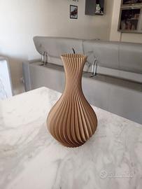 Vaso 3D d'arredo interno Oro