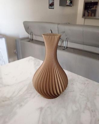 Vaso 3D d'arredo interno Oro