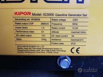 generatore di corrente 220v 3000w