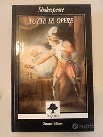 libro opere di shakespeare