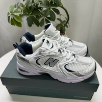 New Balance 530 White Silver Navy  EU 37.5