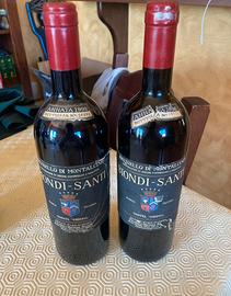 2 Bottiglie di Brunello di Montalcino Annate Top