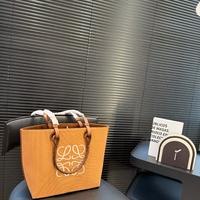 Borsa della spesa marrone Loewe