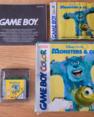 Monster e Co Disney Game Boy Color ITA