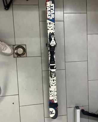 Sci Rossignol Star Wars Junior + attacchi Look
