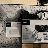 Sony a5100 con adattatore la-ea1