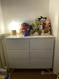 Comò Cassettiera bianco Bopita