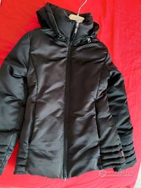 Moncler giacca piumino donna nero