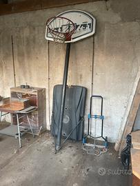 Tabellone e supporto Basket