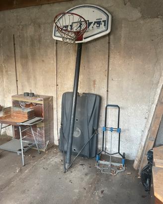 Tabellone e supporto Basket