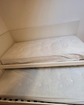 letto singolo estraibile materassi inclusi