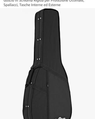 NUOVA! Custodia  in espanso per Chitarra ACUSTICA 