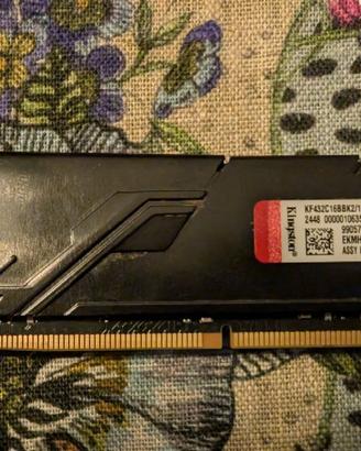Ram Kingston Fury ddr4 3200mhz 8gb