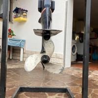 EVINRUDE 6 cv motore barca fuoribordo piede corto