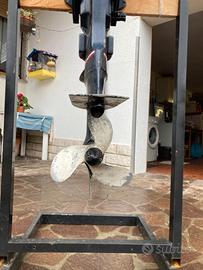 EVINRUDE 6 cv motore barca fuoribordo piede corto
