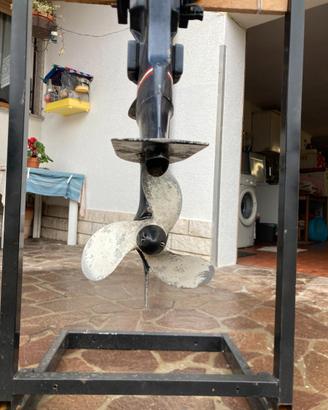 EVINRUDE 6 cv motore barca fuoribordo piede corto