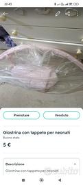 giostrina con tappeto