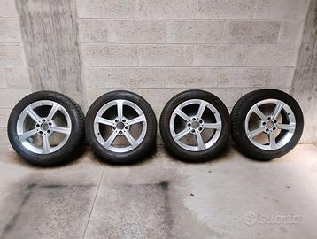 SET COMPLETO RUOTE INVERNALI MERCEDES 17"