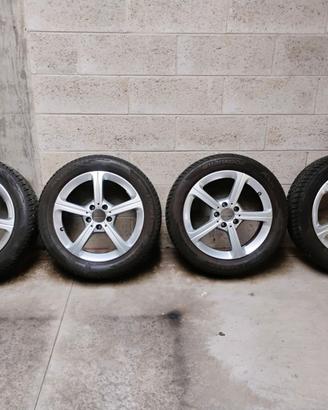 SET COMPLETO RUOTE INVERNALI MERCEDES 17"