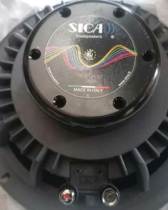 woofer sica 10 k3 25 cm neodimio fronte urlo spl