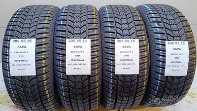 4 GOMME 205 55 16 SAVA INV RIF4172