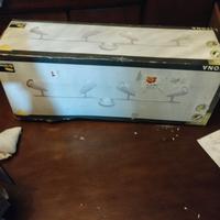 Plafoniera a quattro lampade da soffitto